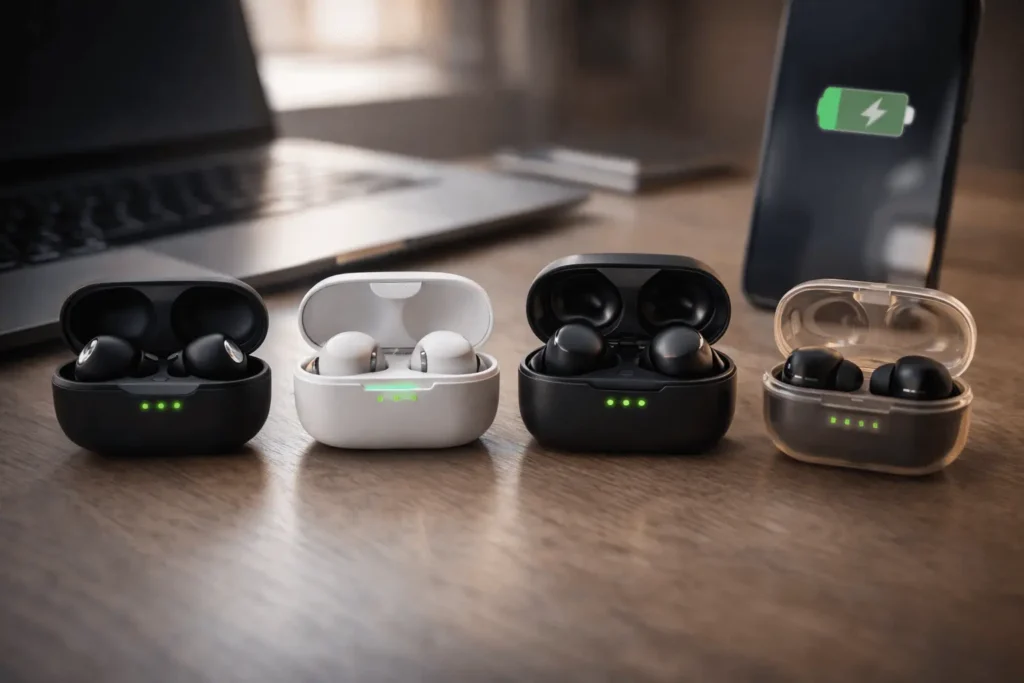 best earbuds battery life comparison 2026