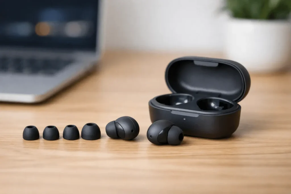 compact wireless earbuds designed for small ears