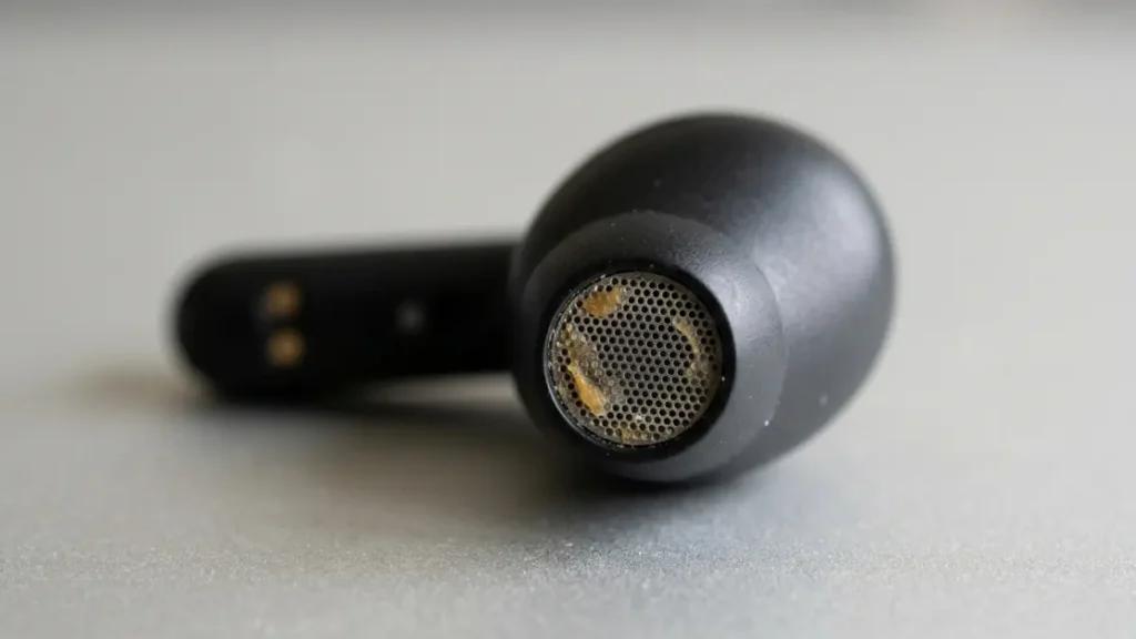 Earwax buildup is the most common reason earbuds sound worse over time.