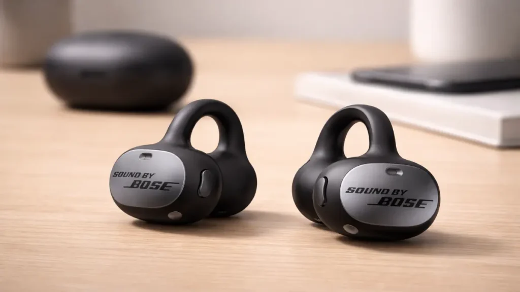 Bose Ultra Open Earbuds review 2026 open-ear wireless earbuds design and sound performance