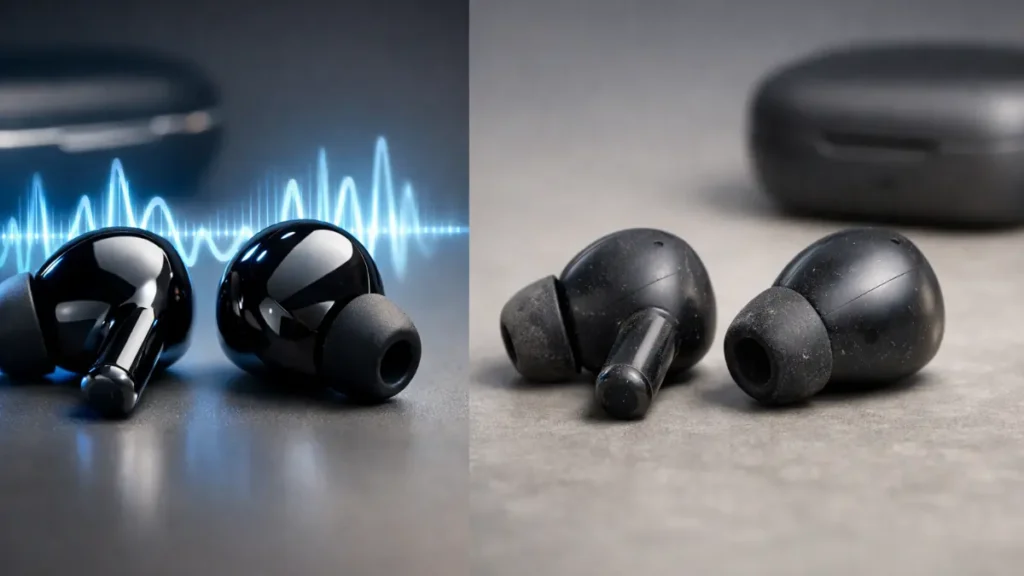 Why cheap earbuds sound good at first then worse over time