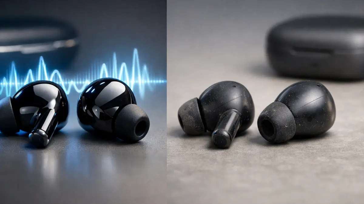 Why cheap earbuds sound good at first then worse over time
