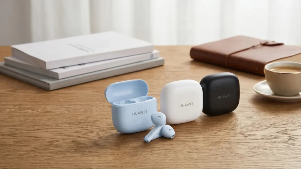 HUAWEI FreeBuds SE 2 wireless earbuds with charging case